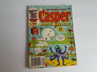 Casper The Friendly Ghost 1986 Comic Digest Book Vintage