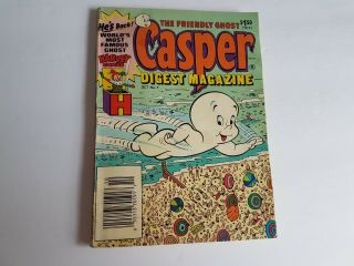 Casper The Friendly Ghost October 1987 Comic Digest Book Vintage
