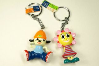 Parappa The Rapper Parappa & Sunny Funny Keychain Figure Set Sony Creative
