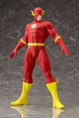 Dc Comics The Flash Artfx Statue - Justice League,  Batman,  Superman 1/6 Statue