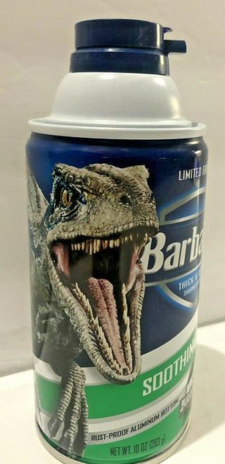 Velociraptor Blue Raptor - Barbasol Shaving Cream Jurassic World Fallen Kingdom 2