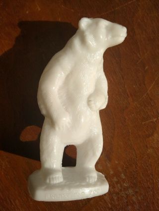 Brookfield Zoo Wax Figure Mold A Rama Animal Chicago Souvenir Toy - Polar Bear