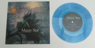 Unplayed Mazzy Star Flowers In December Clear Blue Limited Edition 7 Inch Vinyl
