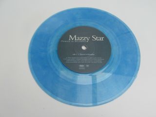 unplayed MAZZY STAR flowers in december clear blue limited edition 7 inch VINYL 2