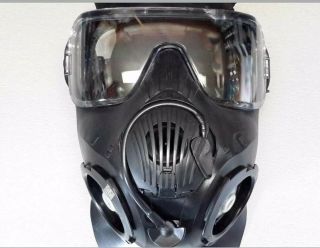Avon Fm50 Chemical - Biological Respirator/us Military Nbc Gas Mask Size Medium
