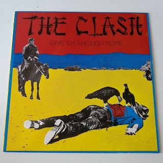 The Clash - Give Em Enough Rope - Vinyl Lp Uk Press A2/b3 Ex,  /nm