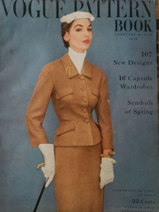Vogue Pattern Book Feb - March 1954