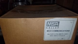 Case of 25 MSA MBITR Radio Cable 154010A MBITR PRC - 148 3