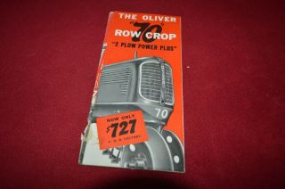 Oliver 70 Tractor For 1939 Dealer 