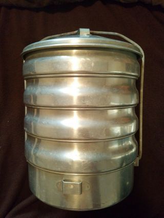 Aluminum 5 Tiered Lunch/pie Carrier A Buckeye Product By Mardigan Corp Usa