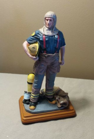 Vanmark Red Hats Of Courage Collectible Figurine " Getting Prepared "