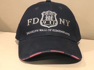 Fdny Police Nyc Fire Dept 911 York City Brooklyn Hat 9/11 Memorial Cap
