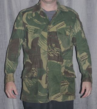 Rhodesian Camo Bush Jacket Size L