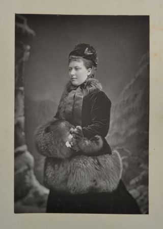 1890s Cabinet Card Portrait Photo Royal Princess Christian Helena W&d Downey