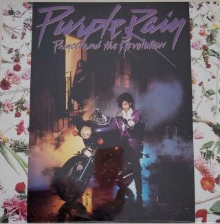 Prince & Revolution Purple Rain Vinyl Lp Album Warner W1 - 25110 1984