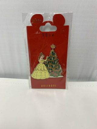 Disney Wdi Belle Christmas Tree Le 250 Pin Holiday Beauty & The Beast