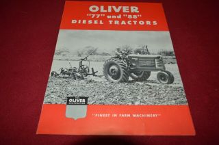 Oliver Tractor 77 88 Diesel Tractor Dealer 