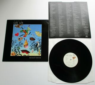 Talk Talk - Natural History Uk 1990 Parlophone 1st Press Lp With Inner Sleeve