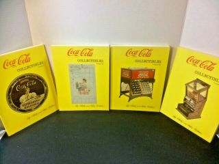 4 Vol.  Paper Bound Book Set Coca - Cola Collectibles By Shelly & Helen Goldstein