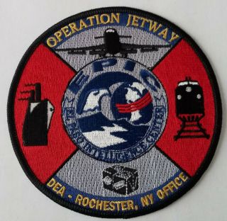 Commemorative Patch: Operation Jetway - Dea Rochester - Epic