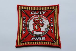 Clay Indiana Squad 241 Fire Patch