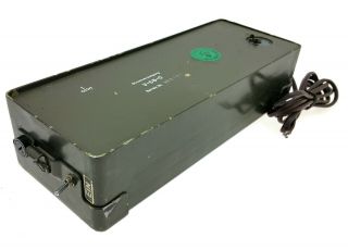 Prc77 Ac Adapter Power Supply Vehicle Radio Rt - 841 / Prc - 77 Receiver Us Army