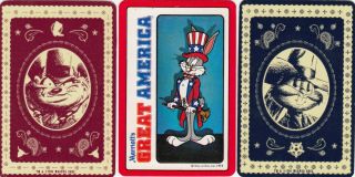 3 Swap Playing Cards Vintage Bugs Bunny Warner Bros