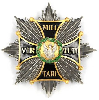 Polish Order Of Virtuti Military Breast Star