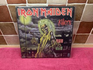 Iron Maiden - Killers - 1981 Vinyl - Emi Recordings - Emc 3357 Vg Con