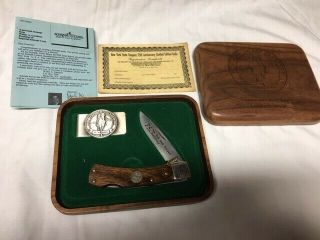 York State Troopers 75th Year Commemorative Knife Limited Edition Pristine