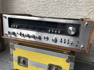 Vintage Kenwood Kr - 9600 Stereo Receiver Or Repairs