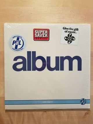 Public Image Limited Pil Album 1985 Shrink Hype Sticker Post Punk John Lydon