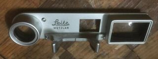 Vintage E.  Leitz Wetzlar Leica Viewfinder Adapters Camera 35mm 2