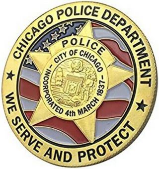 City Of Chicago Police Department Challenge Coin