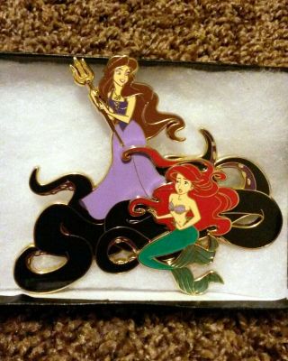 Disney The Little Mermaid Art Of Ursula Vanessa Ariel Fantasy Pin Le50