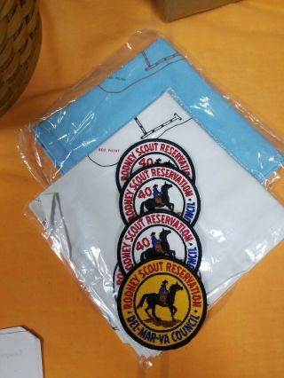 Rodney Scout Reservation Neckerchiefs And Patches
