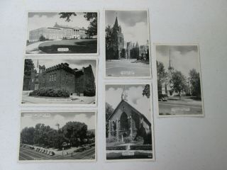 Vintage,  Hillsboro,  Ohio,  6 Different,  Real Photo,  Black & White,  Post Cards