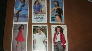 Brooke Shields Mccalls Style Brochures 6 Different Plus More