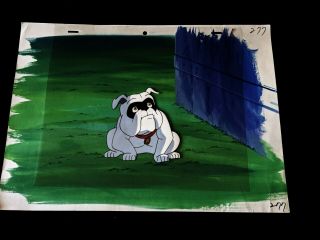 The Real Adventures Of Jonny Quest 1996 Bandit Cel And Painted Background