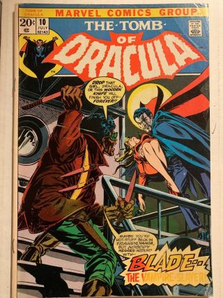 Tomb Of Dracula 10 (jul 1973,  Marvel)