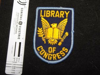 Federal Washington Dc Defunct Library Of Congress Police Older Issue Now Capitol
