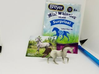 Breyer Mini Whinnies Series 3 Walmart Jasper Grey Gray