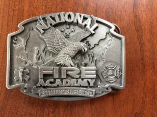 National Fire Academy Belt Buckle