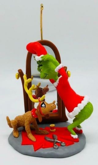 2004 The Grinch And Max Hallmark Ornament How The Stole Christmas Dr Seuss