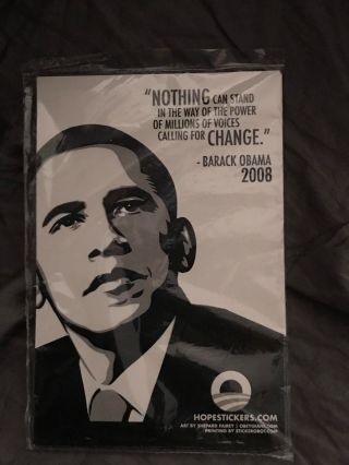 Authentic 2008 Barack Obama 