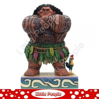 Jim Shore Maui From Moana - Daring Demigod Figurine Disney Traditions