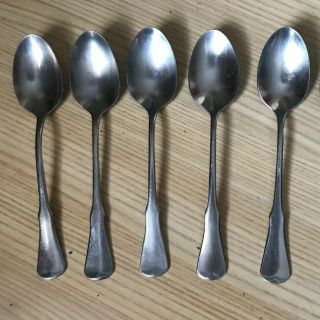 5 Teaspoons Oneida Community Stainless Patrick Henry Replacement