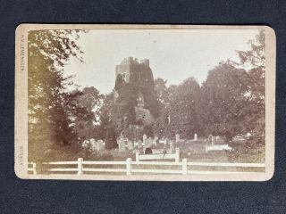 Victorian Carte De Visite Cdv: Scene: Chesham Church: Lemenager: Bushey
