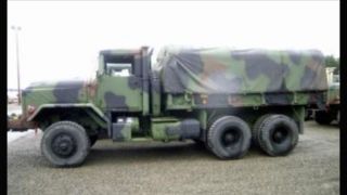 Miltary 5 Ton Camoflauge Vinyl Tarp Kit With Bows.  M813 M923 M54.  Fitted.