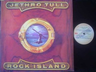 Jethro Tull Lp Rock Island Argentina Id 17840 Promo White Lbl - 1989 Emi 10070 A